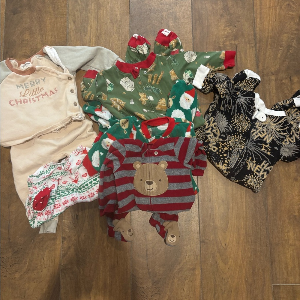 Burt’s bees and other pj holiday bundle 9m